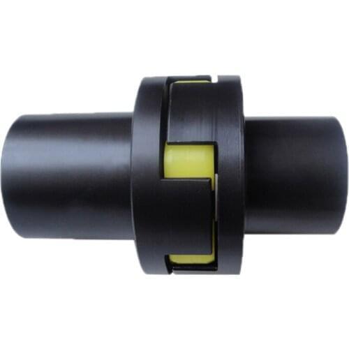ML Plum Blossom Star Coupling 45# Steel Claw Type Elastic High Torque Water Pump Coupling with Keyway shaft Coupling coupler