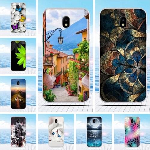 3D Relief Printing Pattern Cover TPU Soft Silicone Coque Capa Funda For Samsung Galaxy J5 2017 J530F J5 Pro 2017(EU Version)