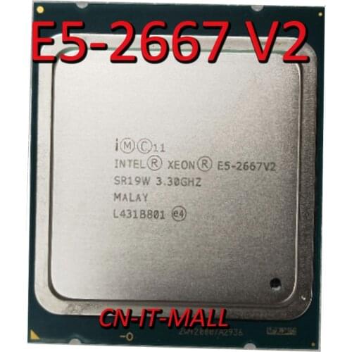 Intel Xeon E5-2667 V2 CPU 3.3GHz 25MB Cache 8 Cores 16 Threads LGA2011 Processor