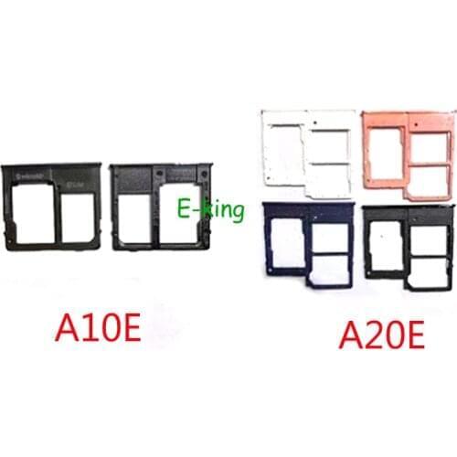 For Samsung Galaxy A10E A20E A202 A202F A202DS Sim Card Slot Tray Holder Sim Card Reader Socket
