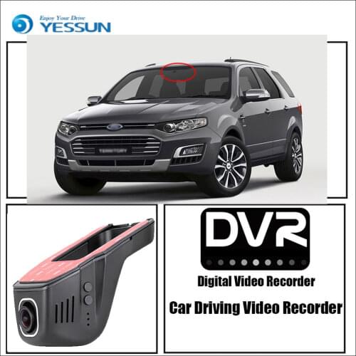 YESSUN for Ford Territory Car Driving Video Recorder DVR Mini Control APP Wifi Camera Registrator Dash Cam Original Style