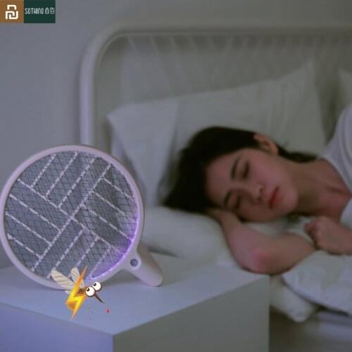 Youpin Sothing Electric Mosquito Swat LED Rechargeable Collapsible USB Charging Mosquito Swatter Zapper Swatter Killer
