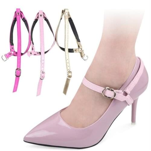 Woman Shoe Laces No Tie Shoelaces For High Heels Shoes Anti-Slip Lady Lace Lock Straps Decoration String Shoestring Dropshipping