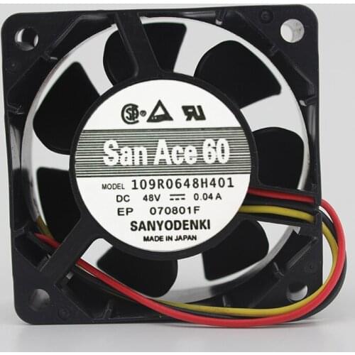 9WP0648P4D01 6CM 6025 48V 0.04A Waterproof cooling fan