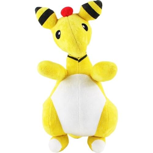 30cm Anime Pokemon Ampharos Plush Toys Soft Stuffed Animals Cartoon Doll Birthday Gifts For Children