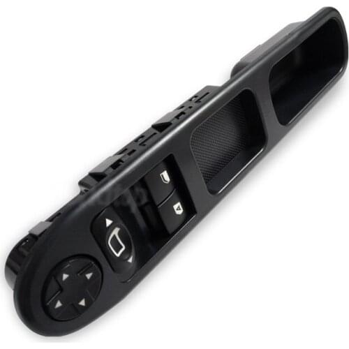 Car Electric Power Master Window Switch 6554.QC Lifter Switch Control Button For Peugeot 207 Citroen C3 Picasso 2007-2014 24V