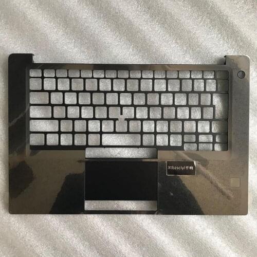 For new DELL Latitude 7480 e7480 7490 upper top cover laptop C shell fingerprint hole UK 05WP46 5WP46