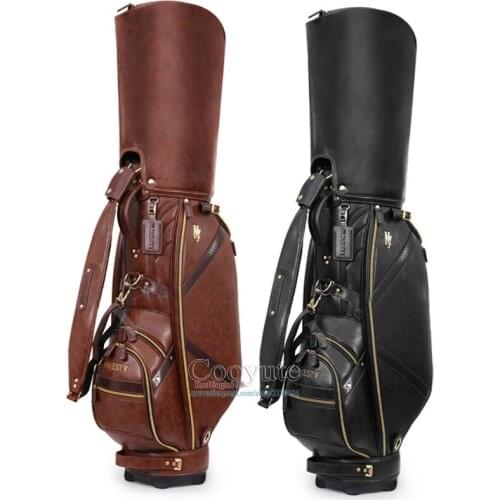 New Cooyute Golf bag Maruman Majesty PU Golf Cart bag in choice 9.5inch Clubs Standard Ball bag Free shipping