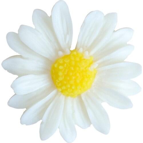 Single Hole Chamomile Plaster Listing Mold Diy Scented Candle Small Daisy Flower Silicone Mold