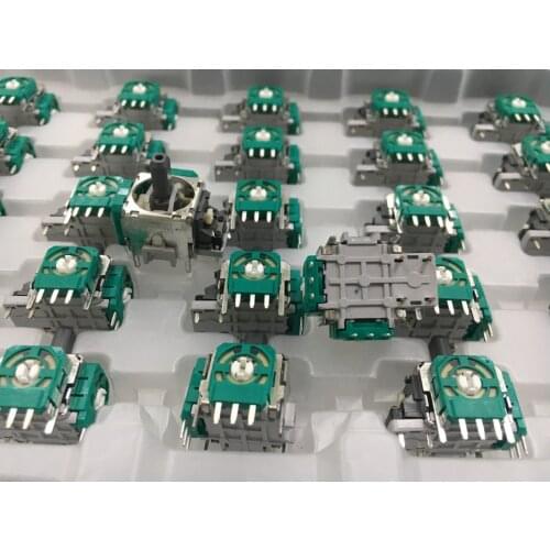 20PCS ALPS Original 3D Rocker For xboxone XBOXONES Controller Repair parts 3D analog stick for PS4 Joypad Rocker