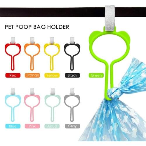 Dog Bag Dispenser for Dog Hands Free Waste Carrier Pet Dog Cleaning Supplies Dog Leash Dispenser Poop Bag Holder
