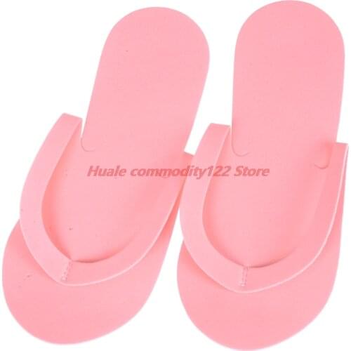 New 12 Pairs Disposable Foam Slippers Foam Pedicure Slippper for Salon Spa Pedicure Flip Flop Tools Wholesale High Quality