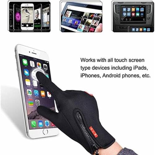 Waterproof Winter Warm Gloves Snow Ski Gloves Snowboard Gloves Motorcycle Riding Winter Touch Screen Gloves