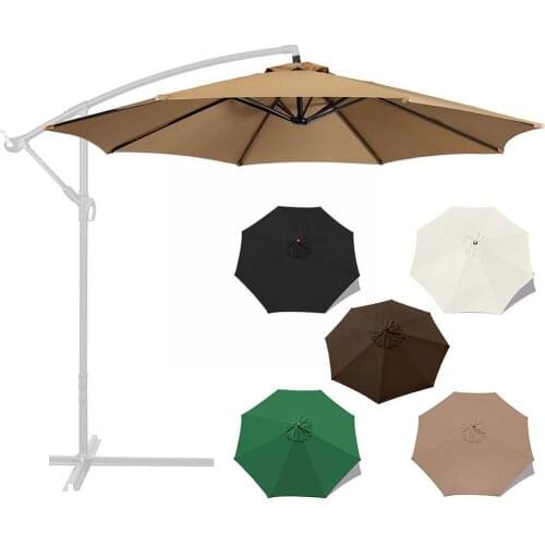 3 Meters Waterproof Outdoor Parasol Cloth Fabric Parasol Garden Umbrella Cantilever Banana Patio Cover Cover Parasol X1E8