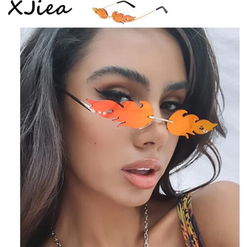 Женские солнцезащитные зеркальные очки XJiea China At AliExpress