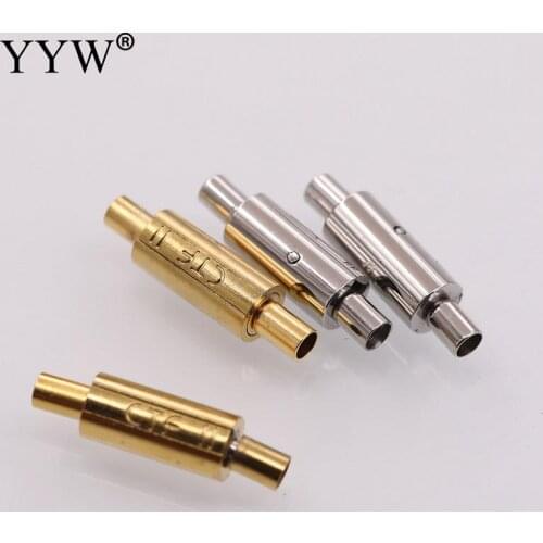 Stainless Steel Bayonet Snap Clasps Wholesale Clasps For Diy Handmade Bracelets Necklace Jewelry Making Findings Accessories Hot