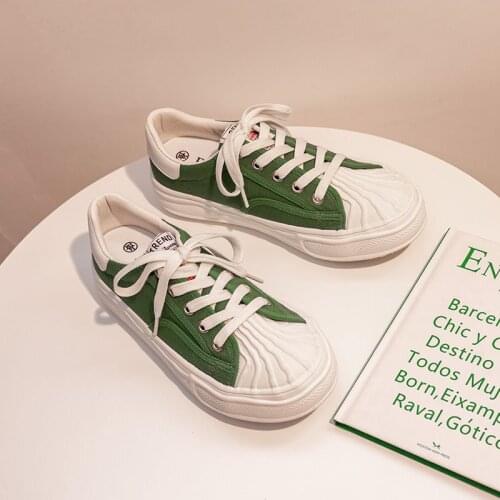 2021 summer new height ins tide shoes casual breathable sneakers small fresh womens shoes canvas shoes