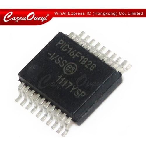 2pcs/lot PIC16F1828-I/SS PIC16F1828 SSOP-20 In Stock