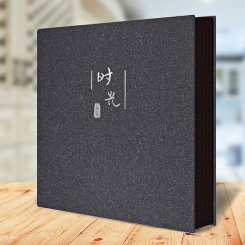 Album DIY Handmade Album Growing Record Book Baby Self-Paste 6-Inch Album Large Capacity Family Photo Album