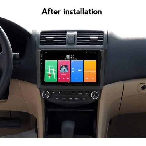 Android 11 Car radio For Honda Accord 7 2003 2004 2005 2006 2007 RDS 2.5D Screen GPS Navigation WIFI Multimedia Video Player