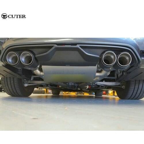 AK Style F80 M3 F82 F83 M4 Auto Car Carbon Fiber Rear Bumper Lip Diffuser for BMW F80 F82 F83 M4 Bumper 2014-2015