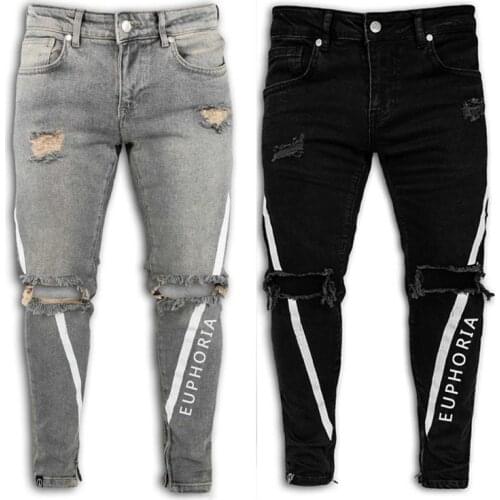 Homme Jean pantalon dechire 2022 Cargo Pants Joggers Men Harem Pants Sweatpants Streetwear Casual Pants Elastic Male tyga Trouse