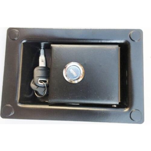 Excavator parts Caterpillar CATE120B 200B 320BCD Side door lock Side cover lock Pump door lock Water door side door lock