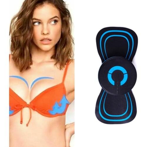EMS Electric Breast Enhancer Massager Frequency Reactivate Stimulates Chest Growth Bra Booster Massage Pad Relaxation Tools