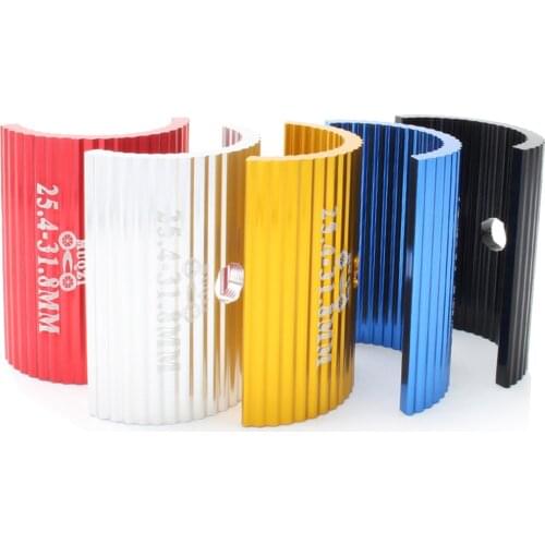 Bicycle Handlebar Conversion Sheet 25.4MM Turn 31.8MM / 31.8MM Turn 35MM Aluminum Alloy Stem Gasket For Cycling Bike Accessories