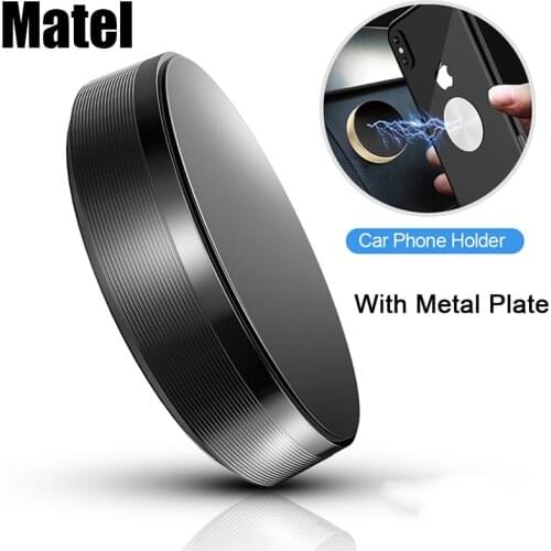 Round Magnetic Mobile Phone Holder In Car for Car Mount Stand Multifunctional Phone Holder Apply to iPhone Samsung Xiaomi