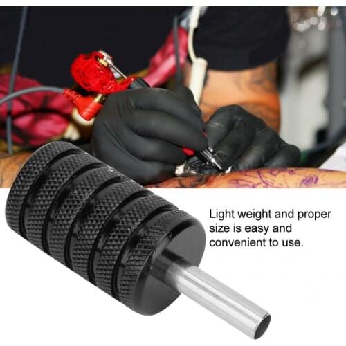 1PC Metal Tattoo Machine Grip Anti-Slip Tattoo Supplies For Body Art Tools