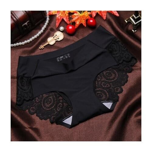Fashion soft sexy lace briefs panty set Lace Women briefs set comfortable women panty school girl briefs set student sexy briefs