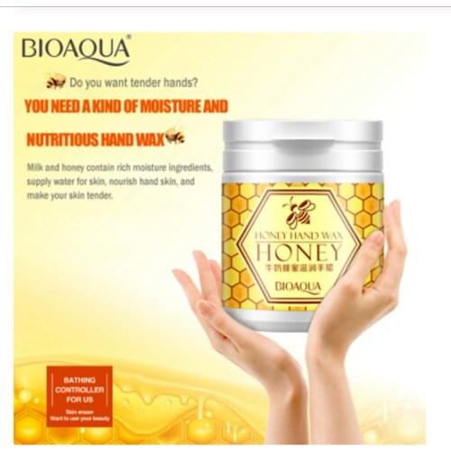 Milk Honey Hand Mask Hand Wax Moisturizing Whitening Skin Care Exfoliating Calluses Hand Film Hands Care Cream 120g