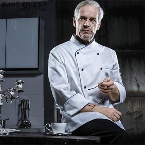 Catering clothing food service chef jacket uniform clothing hotel restaurant kitchen cook uniform jackets KK539