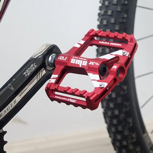 Universal Pedales Bicicleta MTB Mountain Bike Aluminum Alloy Bike Pedal Comfortable Wide Ultralight Pedals Bearing Pedal