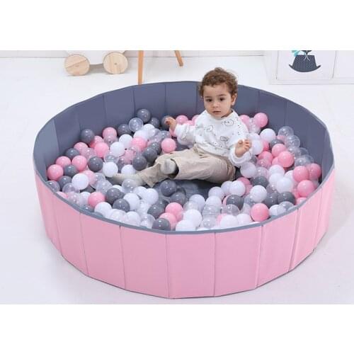 120cm*30cm Baby Fence Ocean Ball Folding Ball Pool Baby Dry Ball Pool Round Ball Pool Pits Toys for Children Birthday Gift