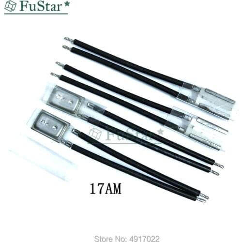 17AM 95 Degree 025A5 023A5 Normally Closed Overheat Protector Motor Power Temperature Switch 90 C NC 10A 250V 110C 60-155C 027A5