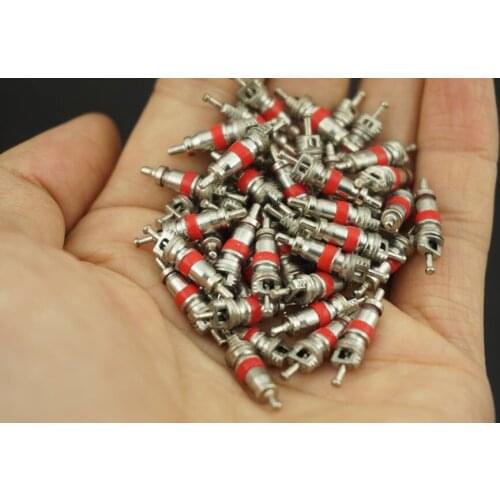 20 PCS/Lot Universal Metal Tubeless Tire Tyre Valve Stem Cores Banded High Heat Cores
