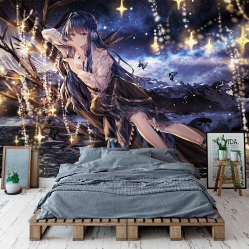 Game Arknights Wall Murals Sexy anime girls Wallpaper Custom 3D Wallpaper Bedroom living room Cosplay Studio Background wall art