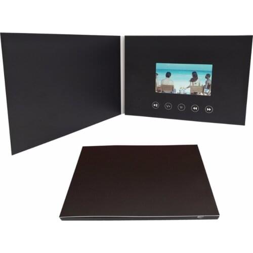 4.3inch New Video Brochure Cards for Presentations Digital Advertising Player 4.3 inch Screen Video Greeting