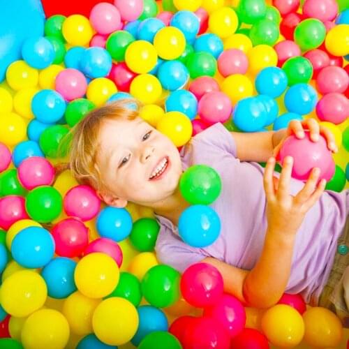 200PCS Baby Plastic Balls Outdoor Sport Ball Birthday Party Water Pool Ocean Wave Balls Children Toys Kids Swimming pool