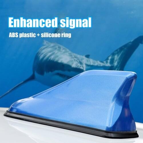 Car Shark Fin Antenna Second-generation Shark Fin Signal Antenna Radio Signal Line Car Antenna Modification Car Accessories