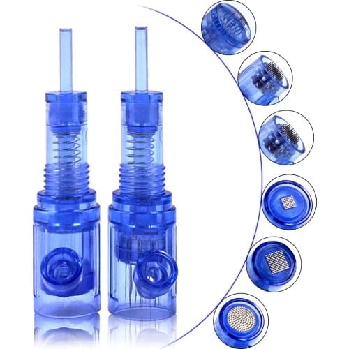 Biomaser Tattoo Cartridges Needles 12 pin Mesotherapy For Auto Microneedle Biomaser Pen Tattoo Needles 12pin Needle Tip