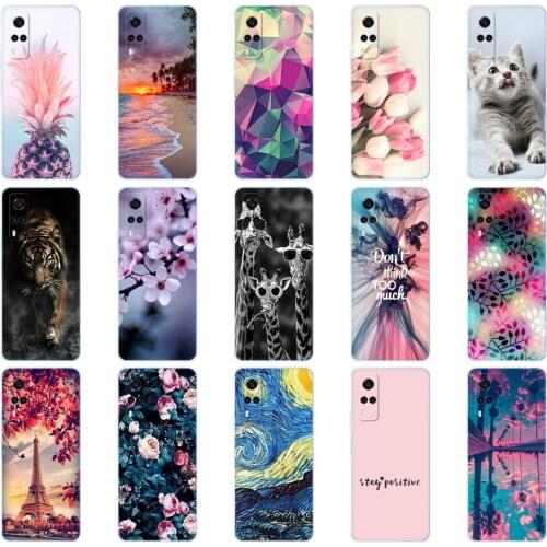 For vivo Y31 Case Back Phone Cover For VIVO Y31 2021 Case 6.58 inch Coque Silicon Soft TPU Protective Bag bumper Dropshipping