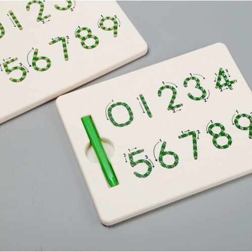Kids Magnetic Number Drawing Board with Pen Pre-school Educational Toys for Children Age 4-6 Years Old
