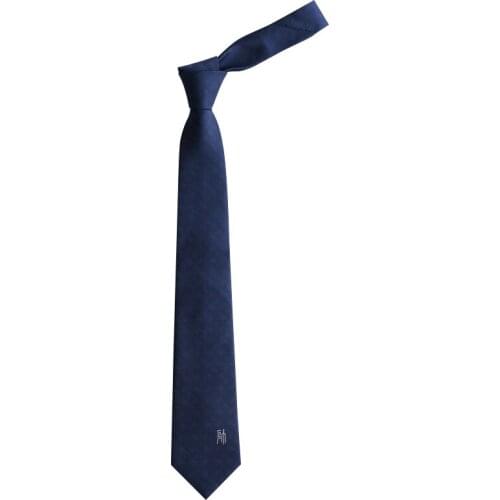 Free shipping New Mens male fashion female Original design handsome embroidery Tibetan blue black tie personality adult necktie