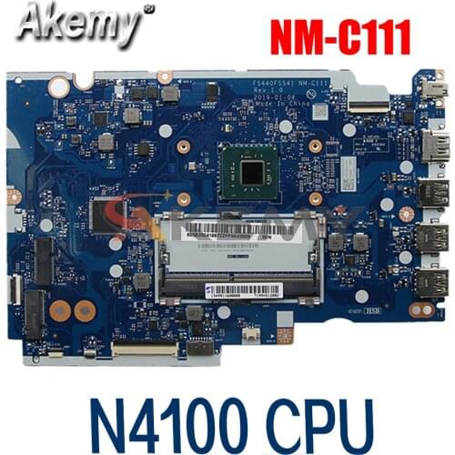 Laptop motherboard For Lenovo Ideapad Xiao xin-14IGM Celeron N4100 5B20S41887 Mainboard NM-C111 SR3S0 DDR4