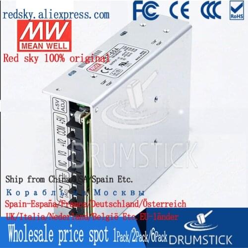 Friendly MEAN WELL 12Pack RT-65A meanwell RT-65 66.1W Triple Output Switching Power Supply