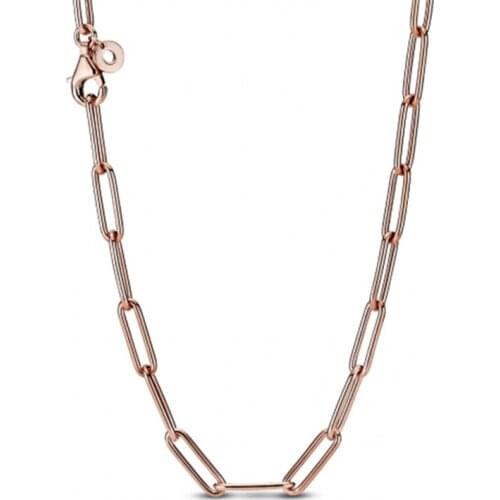 CHAMSS 2020 New Simple And Long Chain Anchor Chain Necklace, High-quality Jewelry For Lovers, Exquisite Valentines Day Gifts