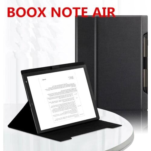 2021 New Boox Note Air Holster Embedded Leather case Ebook Case Top Sell Black Cover For Onyx BOOX Note Air 10.3inch